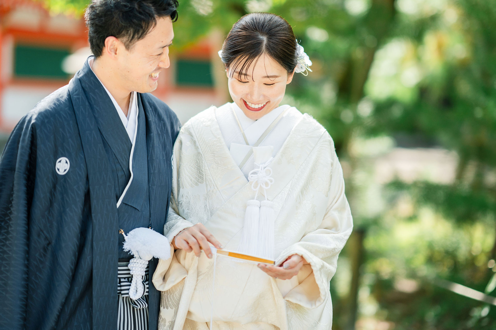 今宮神社で婚礼和装撮影のイメージ