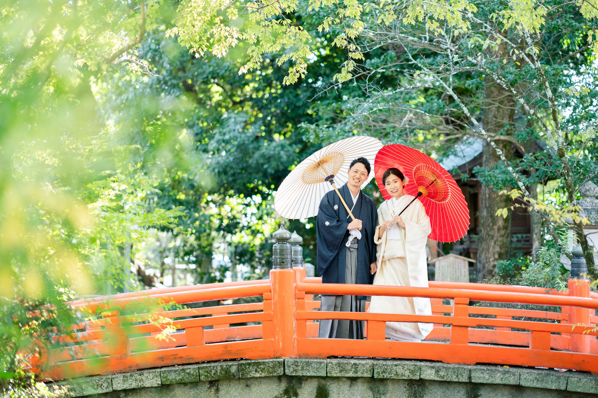 今宮神社で婚礼和装撮影のイメージ