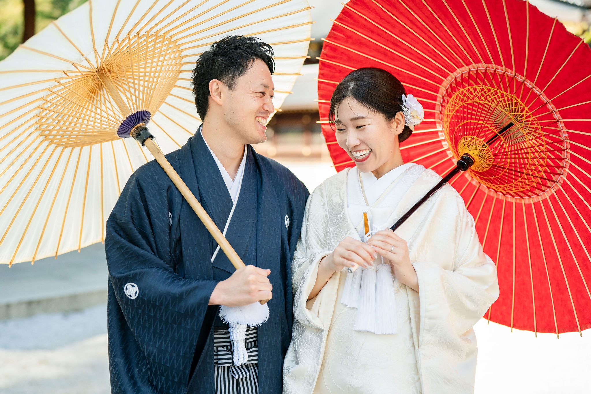 今宮神社で婚礼和装撮影のイメージ