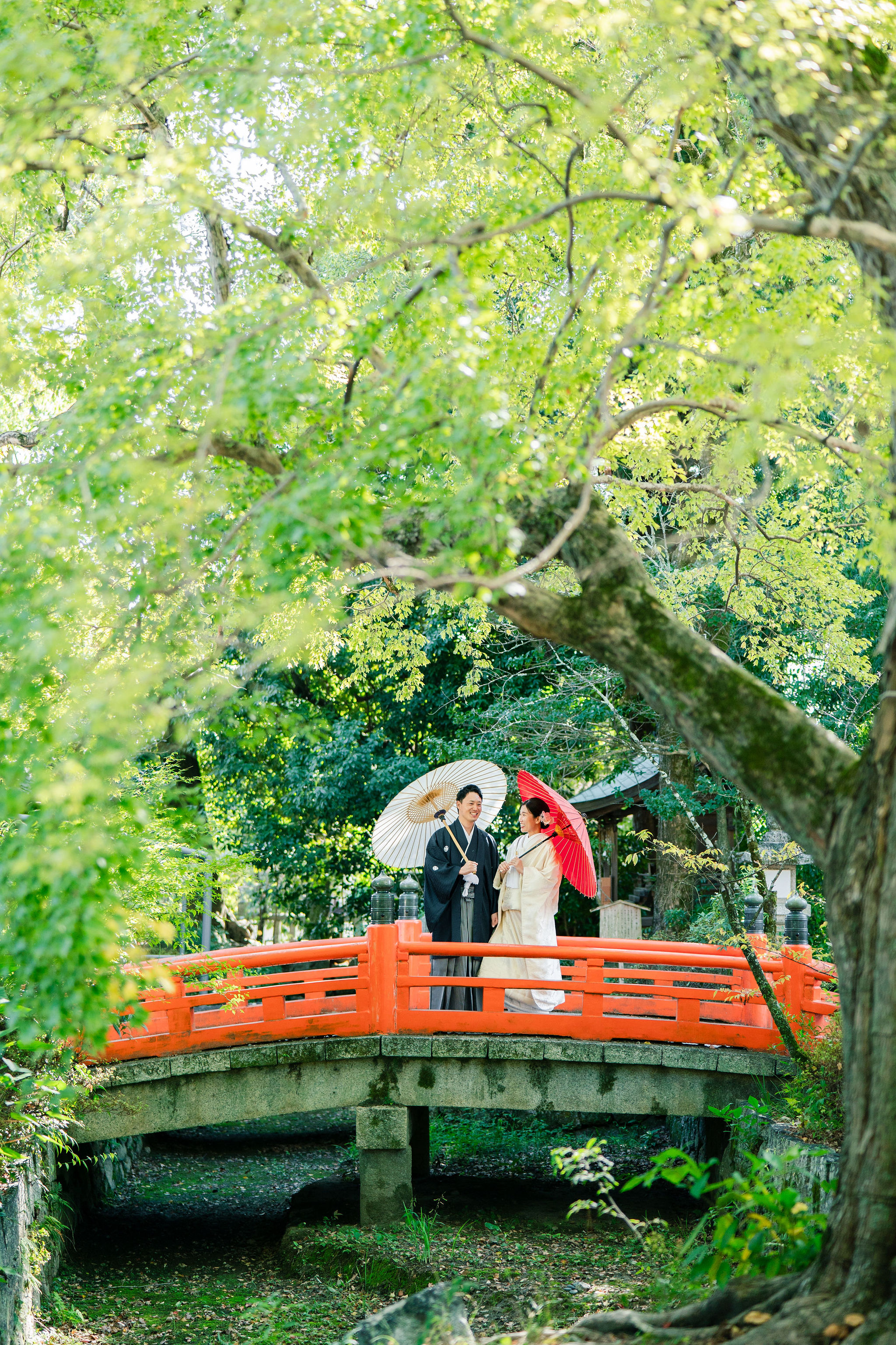 今宮神社で婚礼和装撮影のイメージ