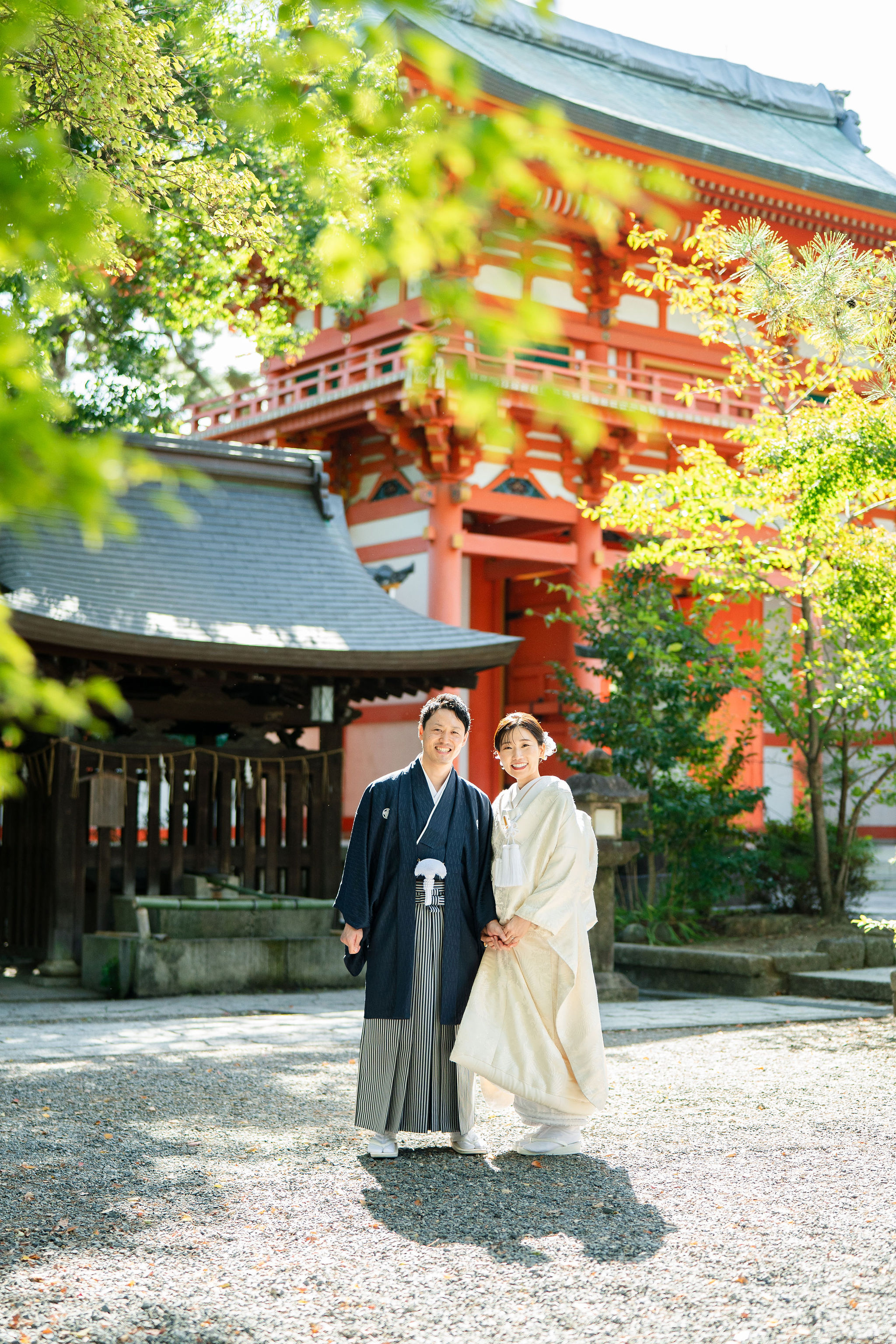 今宮神社で婚礼和装撮影のイメージ
