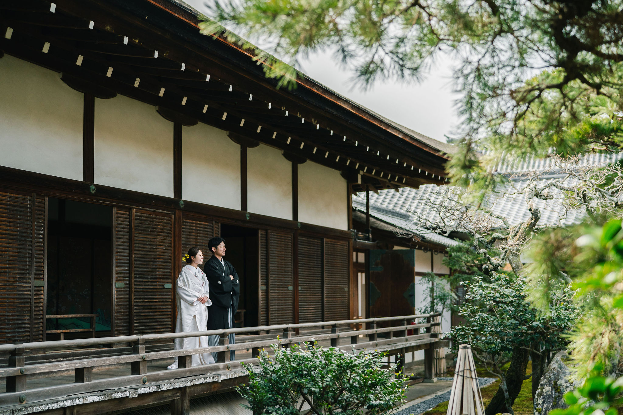 大覚寺前撮り｜京都美翔苑