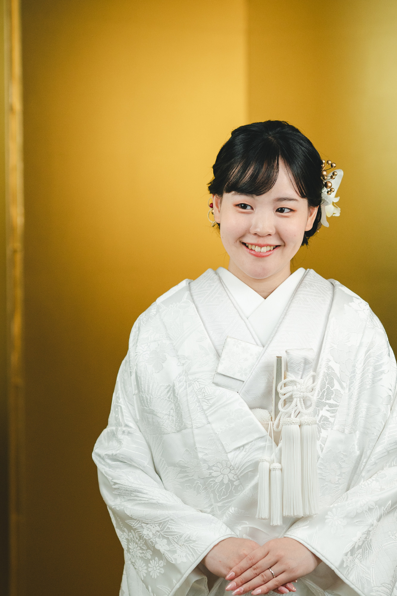 四条簡易スタジオの白無垢撮影