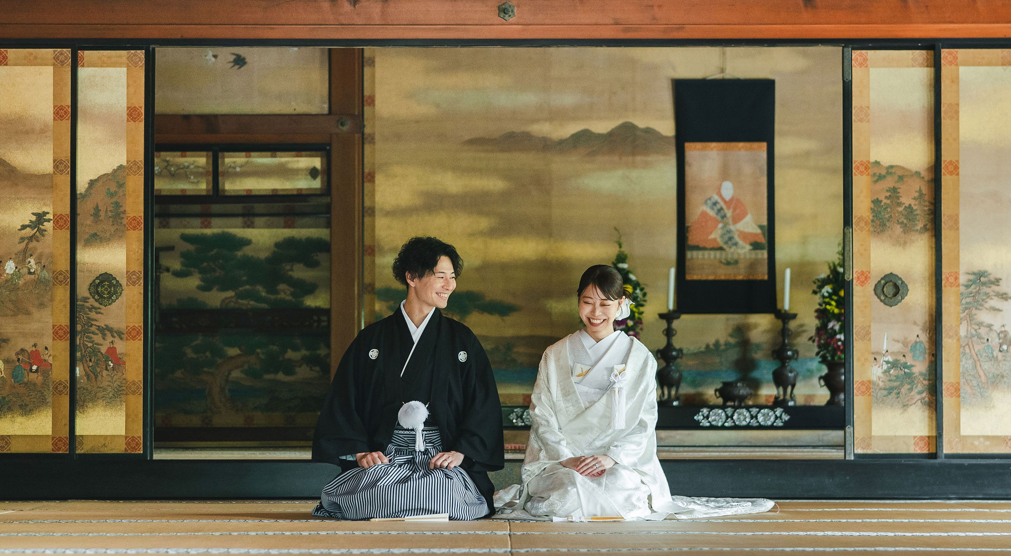仁和寺前撮り