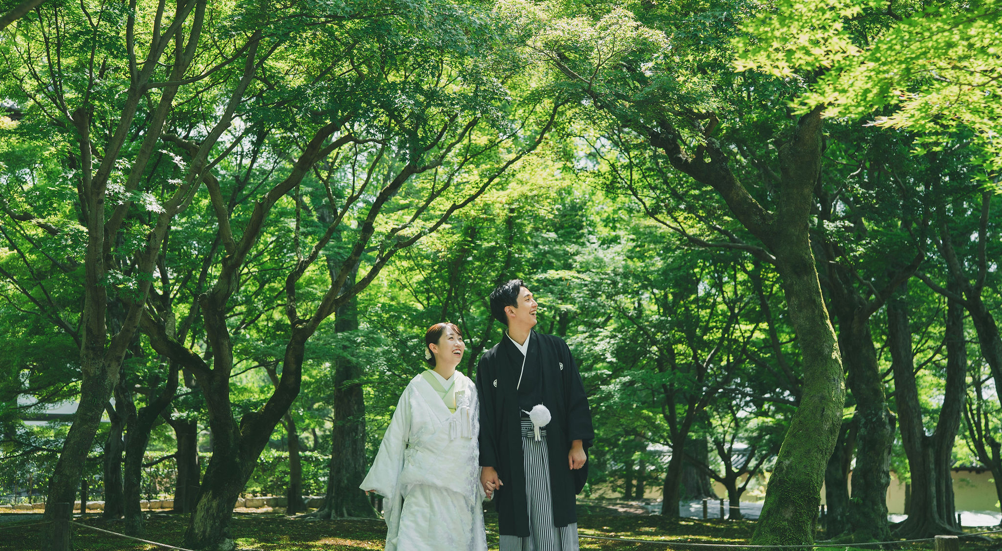 京都前撮り美翔苑の夏の撮影イメージ