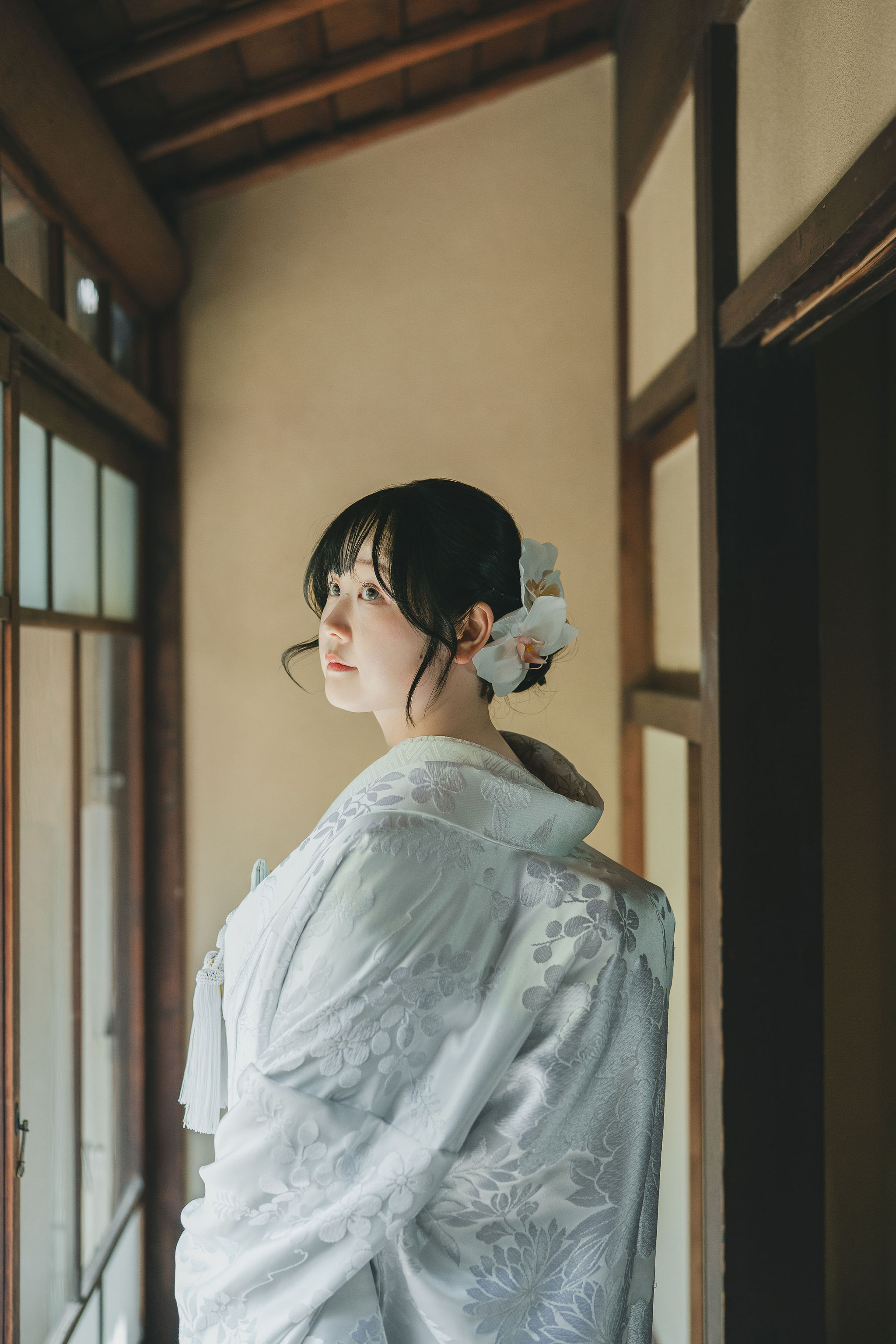 新婦様の横顔