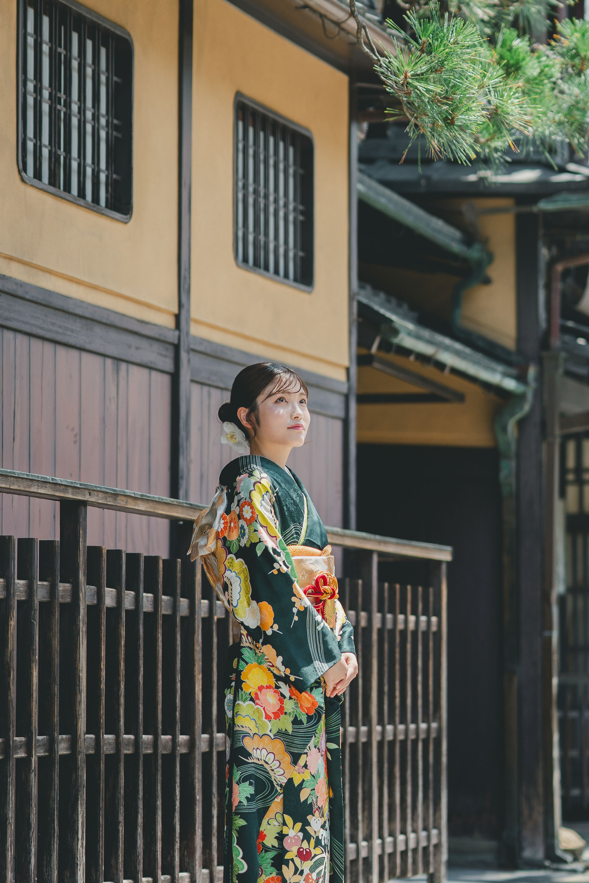 祇園で成人式撮影イメージ
